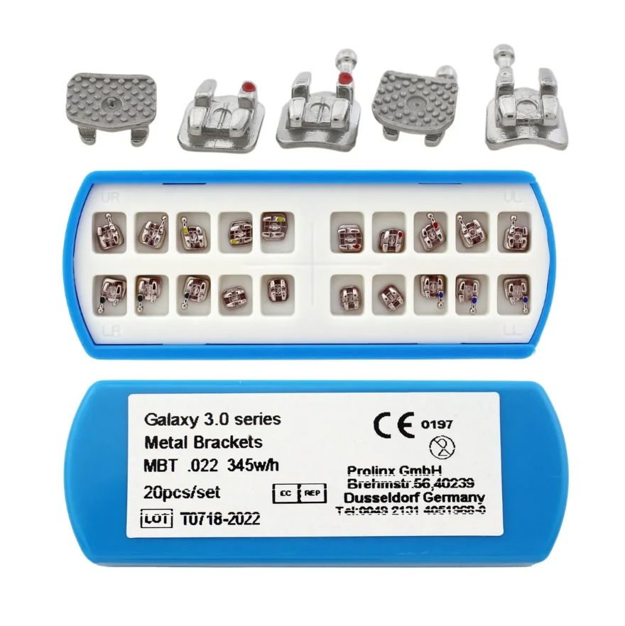 Galaxy Metal Ortho Bracket Set