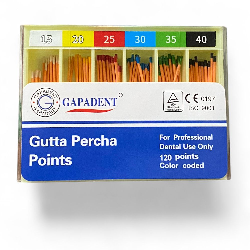 GP K files Conventional Gutta Percha Points (GapaDent)
